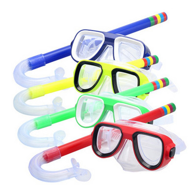 Очила за плуване Маски Плуване Аксесоари за деца PVC Плуване Гмуркане Детски очила Маска и шнорхел Аксесоари за подводно гмуркане
