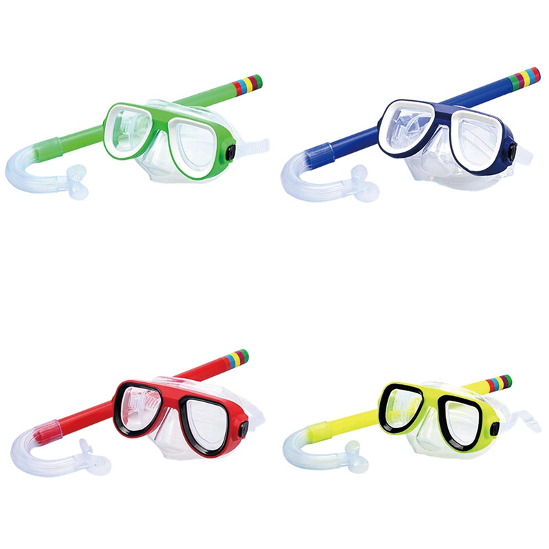 Plaukimo akinių kaukės plaukimo akinių vaikams PVC plaukimo nardymo vaikams akinių kaukė ir nardymo rinkinys povandeninio nardymo priedai