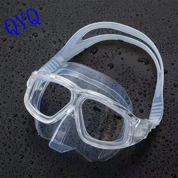 Μάσκα κατάδυσης Εξοπλισμός μάσκας μάσκας κολύμβησης με αναπνευστήρα με αντιθαμβωτικούς φακούς με δωρεάν καθρέφτη κατάδυσης