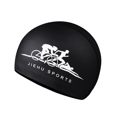 Tasuta ujumismütsid meeste naiste elastsed nailonist kõrvakaitsed pikkade juustega basseinimütsid üliõhukesed ujumismütsid