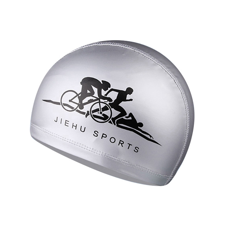 Tasuta ujumismütsid meeste naiste elastsed nailonist kõrvakaitsed pikkade juustega basseinimütsid üliõhukesed ujumismütsid