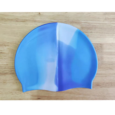 Felnőtt úszósapka férfi női elasztikus vízálló szilikon úszómedence sapka fülvédő hosszú haj sport színes tizenéves búvársapka