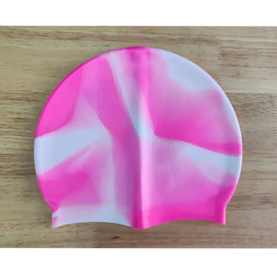Felnőtt úszósapka férfi női elasztikus vízálló szilikon úszómedence sapka fülvédő hosszú haj sport színes tizenéves búvársapka