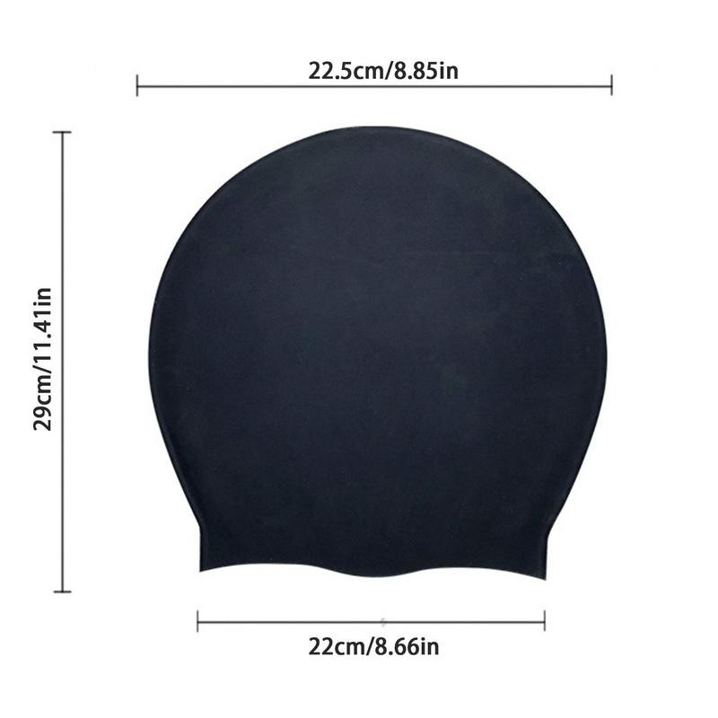 Nagy úszó, nagy rugalmasságú, légáteresztő szilikon úszósapka könnyű, rugalmas nagy méretű, vízálló, nagy tartósság