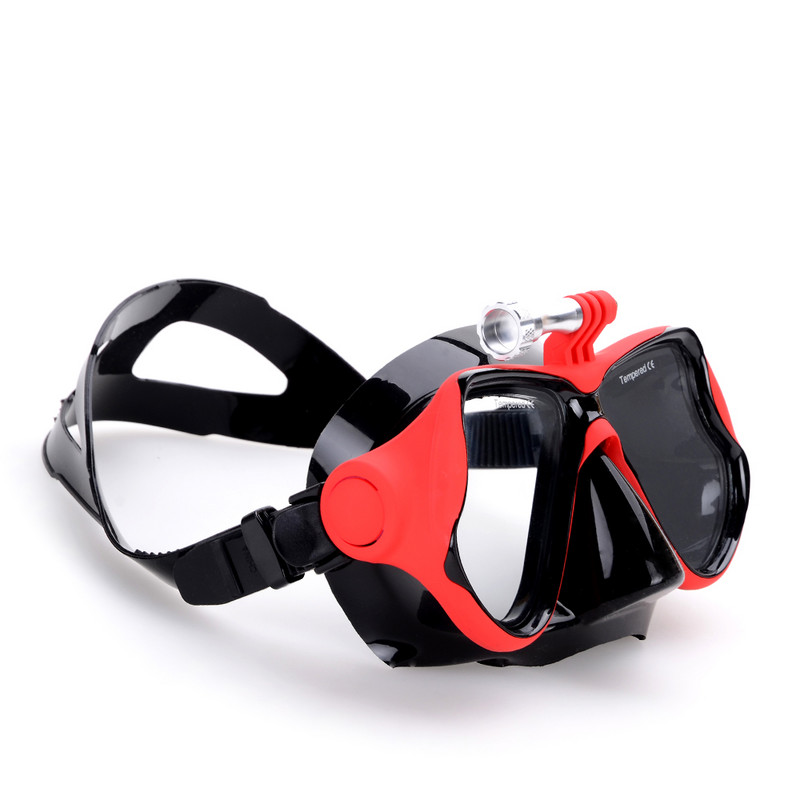 Sukeldumismask Gopro kinnitusega kaamerale Gopro Hero Hd 4,3+,3,2,1, Sj4000 Sj5000 Camera Go Pro