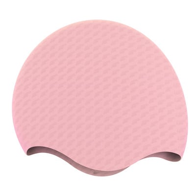 Силиконова шапка за плуване Водоустойчива лятна шапка за басейн Удобна еластична защита на ушите Дълга коса Калъф за шапка за гмуркане за жени Мъже