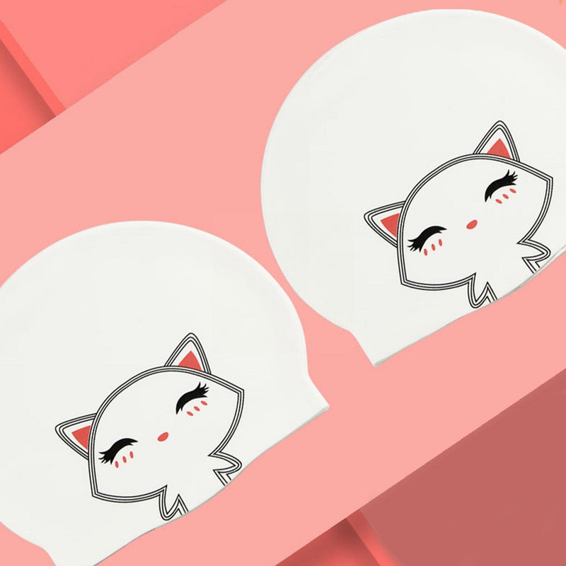 1 buc 22,5 * 19,5 * 19 cm șapcă de înot din silicon animal pentru înot înot pentru copii șapcă pentru piscină Accesorii pentru echipament de înot G7L5