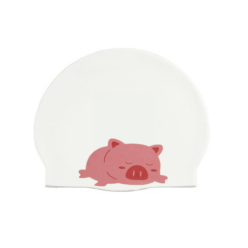 1 buc 22,5 * 19,5 * 19 cm șapcă de înot din silicon animal pentru înot înot pentru copii șapcă pentru piscină Accesorii pentru echipament de înot G7L5