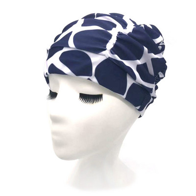 Unisex Beach Pehme Sukeldumine Vannitamine Pikad Juuksed Libisemiskindlad Stretch Sport Ujumismüts Kõrge elastsus Nailon Turban Täiskasvanute Trükitud
