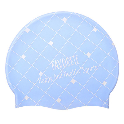Szilikon úszósapka női fülvédő hosszú haj vízálló felnőtt úszósapka termálfürdő színes úszómedence sapka YS-BUY