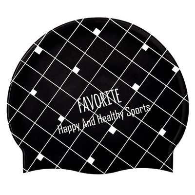 Szilikon úszósapka női fülvédő hosszú haj vízálló felnőtt úszósapka termálfürdő színes úszómedence sapka YS-BUY