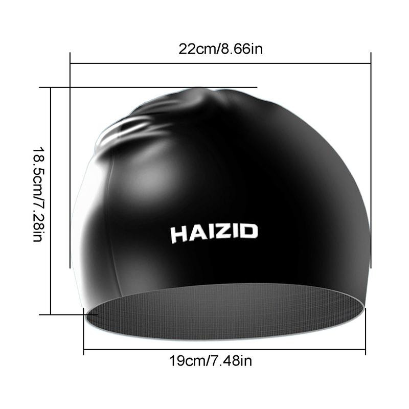 Szilikon úszósapka csúszásmentes szilikon úszósapka, tartós, nagy rugalmasságú, csúszásmentes medencezuhany sapka