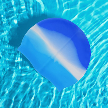 Силиконови СПА шапки за плуване Дами Мъжки Меки спортни летни басейни Шапка за гмуркане