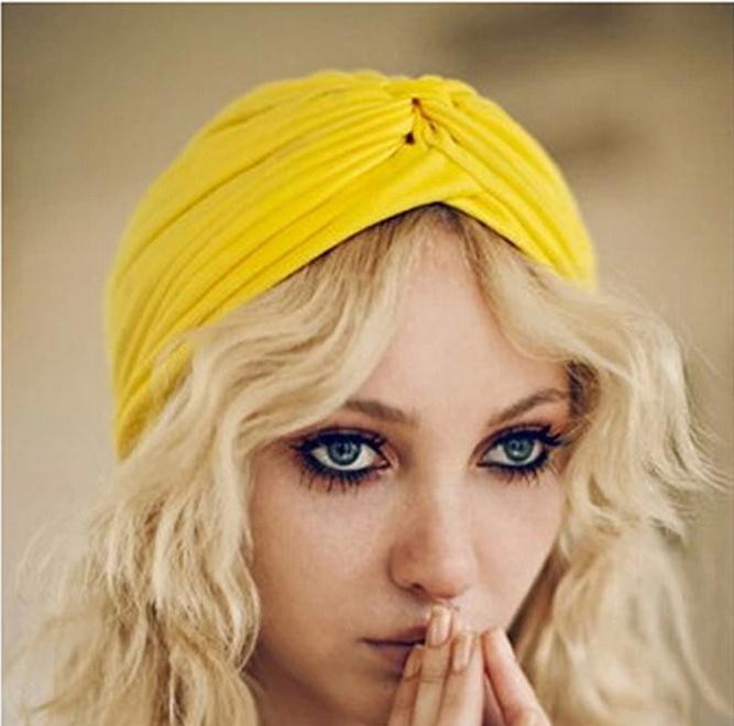 Moteriška reguliuojama plaukimo kepuraitė turbano klostuoto audinio galvos apdangalai jogos kepuraitės įvairių spalvų plaukimo baseino kepuraitė, apsauganti ilgus plaukus, ausis