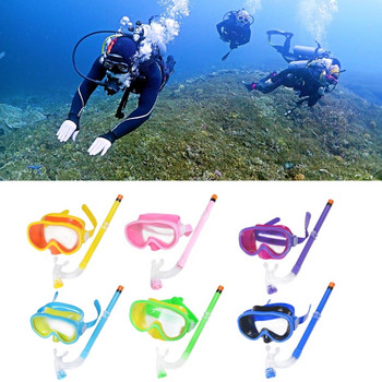 Σετ μάσκες καταδύσεων για αγόρια για κορίτσια Παιδικό σετ κολύμβησης με αναπνευστήρα Παιδικά γυαλιά κολύμβησης Μάσκες με αναπνευστήρα Σετ Scubas Diving Glasses Snorkeling