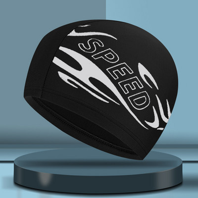 Spandex úszósapka Női Férfi Fürdő Spa úszósapka Légáteresztő Sport Haj Fülvédő Sapka Úszótartozékok