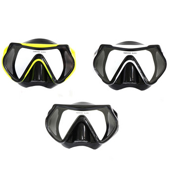 Маска за свободно гмуркане с удобна силиконова пола и каишка | Очила с маска за гмуркане за подводен риболов за възрастни
