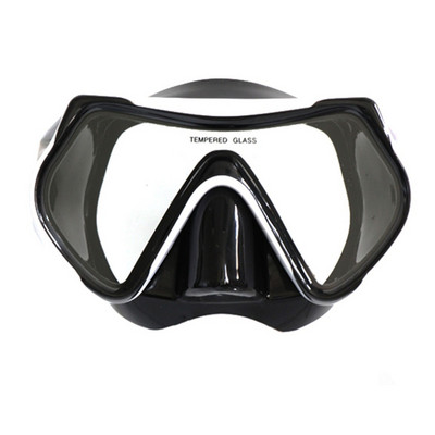 Mască de apnea cu fustă și curea confortabilă din silicon | Mască de scufundări Ochelari de protecție pentru scufundări Pescuit sub apă pentru adulți