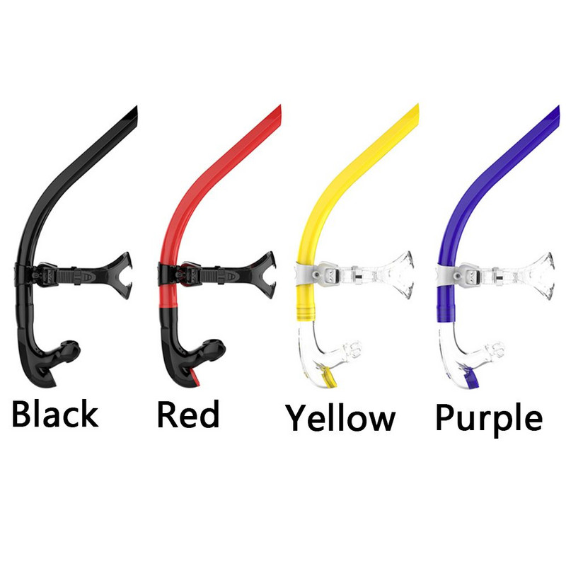 Professionaalne mugavus algajatele Ujumine Sukeldumine Hingamistoru Snorgeldamine Kuiv Silikoon Snorkel Merebasseini Sukeldumistarvikud