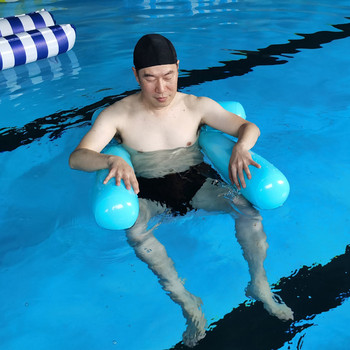 Νερό αιώρα ανάκλιντρο φουσκωτό στρώμα κολύμβησης θαλάσσιο δαχτυλίδι Pool Party Παιχνίδι κρεβάτι σαλονιού για κολύμπι
