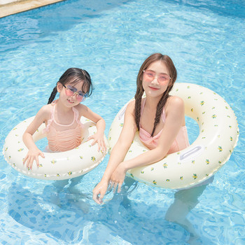 Φουσκωτός σωλήνας κολύμβησης Raft Thickened Summer Stripe Pool Floats Tube Outdoor Beach Children Swimming Ring Party Παιχνίδια θαλάσσιων σπορ