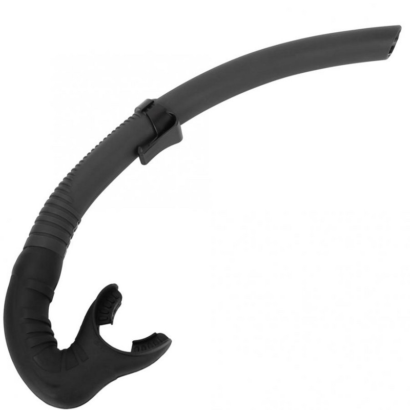 Märg snorkel koos reguleeritava hoidikuga sukeldumissnorgeldamistoru silikoonist hingav veealune snorkel täiskasvanutele