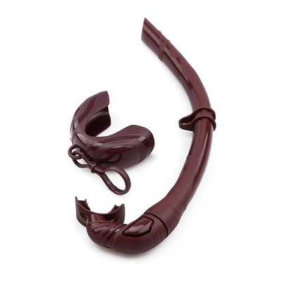 Silikoonist snorkeltoru koos hoiuümbrisega Professionaalne kaasaskantav kokkupandav kokkurullitav märgsukeldumissnorkeltoru allalaadimine