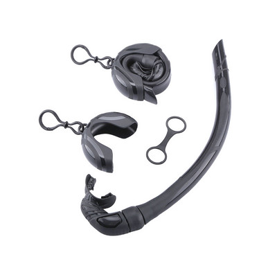 Profesionalne ergonomske cijevi za ronjenje za male odrasle koje se mogu prati za sport na otvorenom s kutijom za pohranu, bijela