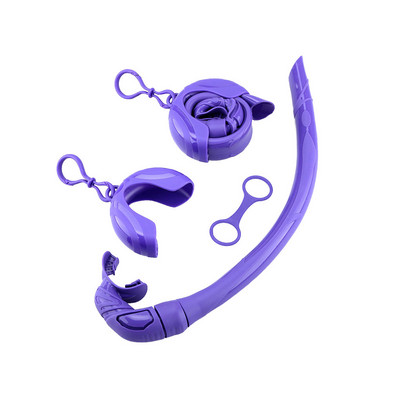 Profesionalne ergonomske cijevi za ronjenje za male odrasle koje se mogu prati za sport na otvorenom s kutijom za pohranu, bijela