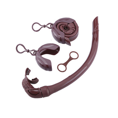 Profesionalne ergonomske cijevi za ronjenje za male odrasle koje se mogu prati za sport na otvorenom s kutijom za pohranu, bijela