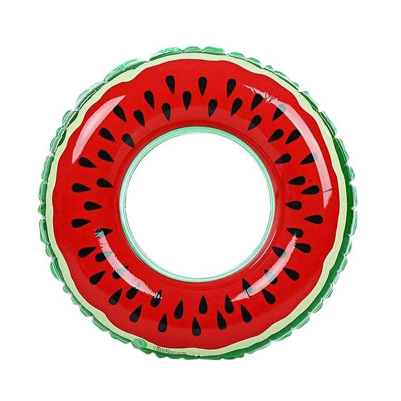 Arbūzų rašto plaukimo žiedas suaugusiems vaikams Pripučiamas čiužinys baseino vakarėlis plaukimo ratai Vasaros paplūdimio plūduriuojantis vandens sportas