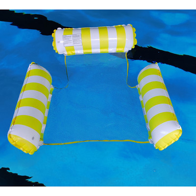 1/2 vnt. vandens hamakas, pripučiamas plaukiojantis plaukimo čiužinys Jūros plaukimo žiedas prie baseino vakarėlio žaislas, skirtas plaukimui