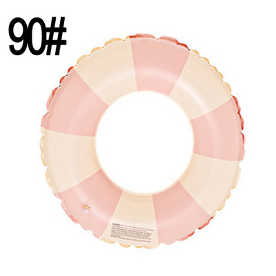 Tub gonflabil cu inel de înot îngroșat din PVC pentru copii plutitor pentru înot în aer liber, cerc, piscină, cadă, petrecere pe plajă, jucării pentru sporturi acvatice