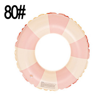 Tub gonflabil cu inel de înot îngroșat din PVC pentru copii plutitor pentru înot în aer liber, cerc, piscină, cadă, petrecere pe plajă, jucării pentru sporturi acvatice