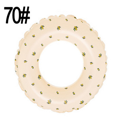 Tub gonflabil cu inel de înot îngroșat din PVC pentru copii plutitor pentru înot în aer liber, cerc, piscină, cadă, petrecere pe plajă, jucării pentru sporturi acvatice