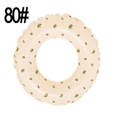 Tub gonflabil cu inel de înot îngroșat din PVC pentru copii plutitor pentru înot în aer liber, cerc, piscină, cadă, petrecere pe plajă, jucării pentru sporturi acvatice