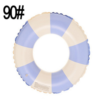 Tub gonflabil cu inel de înot îngroșat din PVC pentru copii plutitor pentru înot în aer liber, cerc, piscină, cadă, petrecere pe plajă, jucării pentru sporturi acvatice