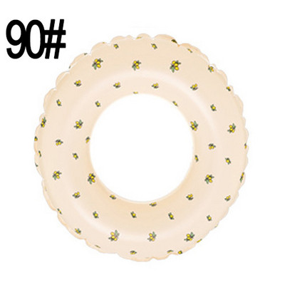 Tub gonflabil cu inel de înot îngroșat din PVC pentru copii plutitor pentru înot în aer liber, cerc, piscină, cadă, petrecere pe plajă, jucării pentru sporturi acvatice