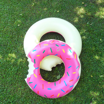 Надуваема поничка Плувен пръстен Безопасна плувка за басейн Летни дейности на открито Парти Екологични сладки деца Възрастни Плувен кръг