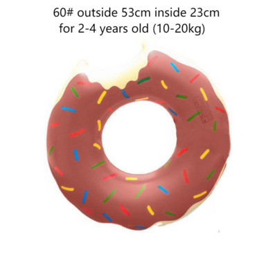 Täispuhutav sõõrikuga ujumisrõngas Turvaline ujumisrõngas basseinis, suvised tegevused vabas õhus, pidu Keskkonnasõbralik armsatele lastele mõeldud täiskasvanute ujumisring