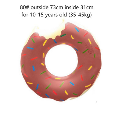 Täispuhutav sõõrikuga ujumisrõngas Turvaline ujumisrõngas basseinis, suvised tegevused vabas õhus, pidu Keskkonnasõbralik armsatele lastele mõeldud täiskasvanute ujumisring