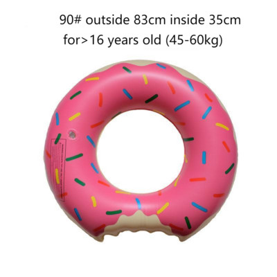 Täispuhutav sõõrikuga ujumisrõngas Turvaline ujumisrõngas basseinis, suvised tegevused vabas õhus, pidu Keskkonnasõbralik armsatele lastele mõeldud täiskasvanute ujumisring