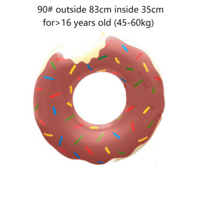 Täispuhutav sõõrikuga ujumisrõngas Turvaline ujumisrõngas basseinis, suvised tegevused vabas õhus, pidu Keskkonnasõbralik armsatele lastele mõeldud täiskasvanute ujumisring