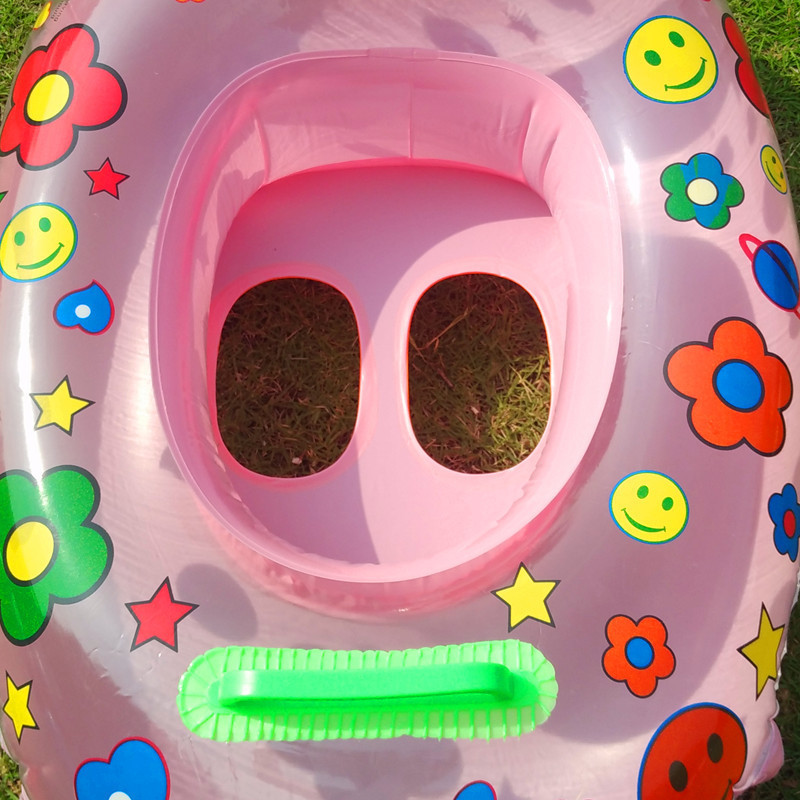 Suvised beebilapsed Multifilmi rõngas Ohutus ujumisrõngas Täispuhutav ujumisrõngas Vee lõbus basseinimänguasjad Ujumisrõngas istme paat veesport