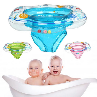 Inel de înot pentru bebeluși pentru 1-3 ani Jucărie de apă de siguranță Accesorii pentru piscină Jucării de vară Inel pentru piscină cu plutitor gonflabil