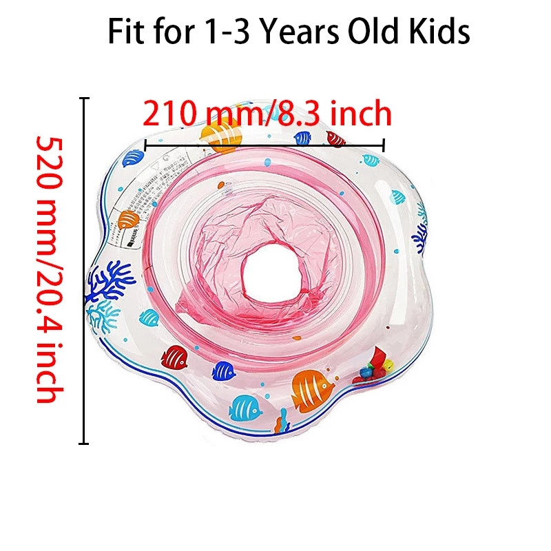 Kūdikių plaukimo žiedas 1-3 metų kūdikiams Saugus vandens žaislas prie baseino Vasaros žaislai Pripučiamas plūduriuojantis baseino žiedas