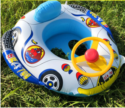 Pripučiama plūduriuojanti sėdynė valtis kūdikių baseino plaukimo žiedas plaukimas saugus plaustas vaikams vandens automobilis kūdikiui vandens pramogos žaislai gimtadienio dovanos