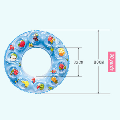 Laste täispuhutavad ujumisrõngad Täispuhutavad basseinivesi Täispuhutavad basseini ujuvad lapsele