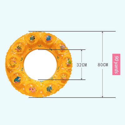 Laste täispuhutavad ujumisrõngad Täispuhutavad basseinivesi Täispuhutavad basseini ujuvad lapsele