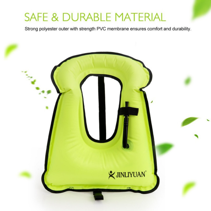 Snorkelvest, Täiskasvanute kaasaskantav päästevest täispuhutav ujumisvest Ujumist soodustavad ujumisjoped meestele ja naistele